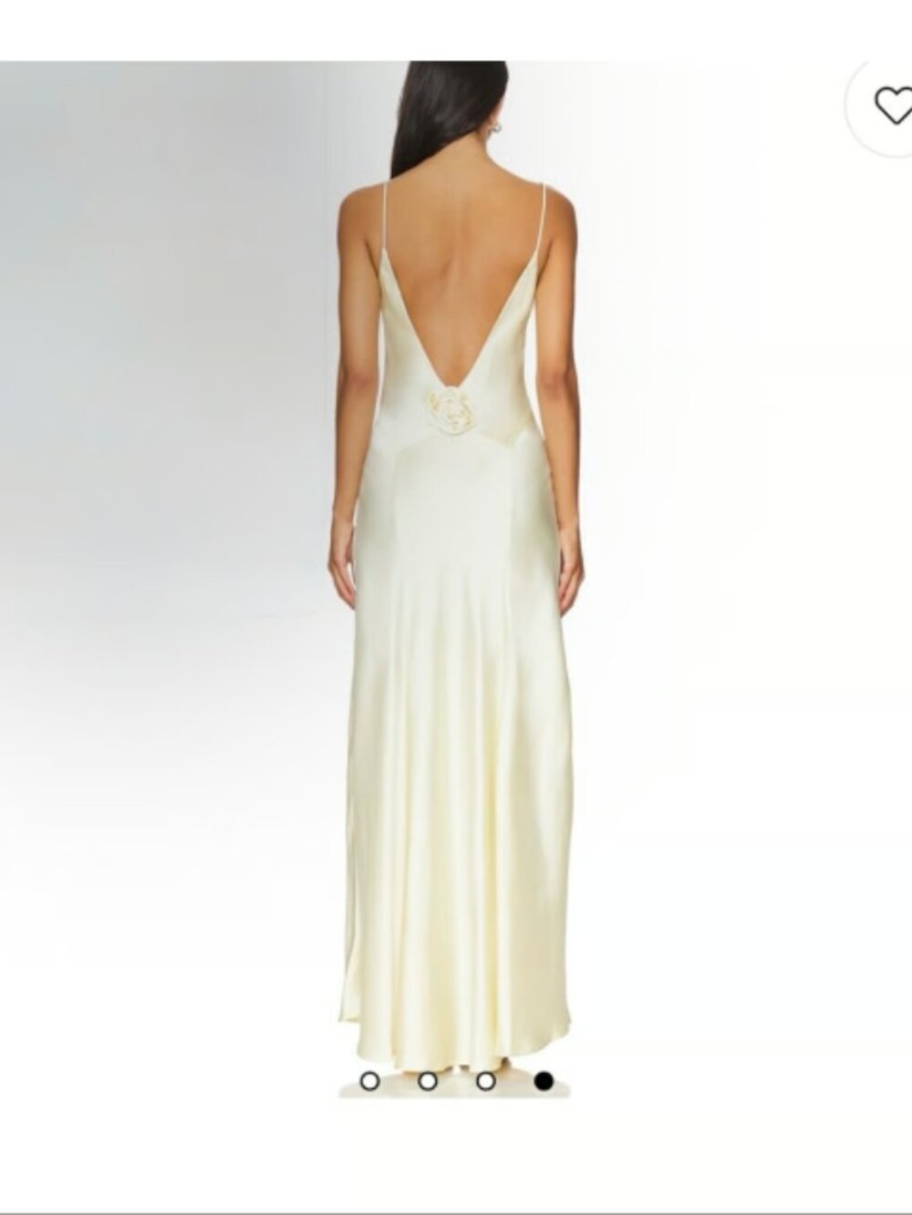 Savannah Rosette Gown Size S - Bubish Luxe